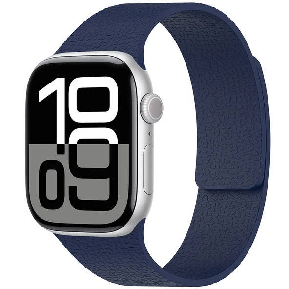 Apple Watch 42mm Zore KRD-136 Kabartma Desenli Silikon Kordon ürün görseli 1