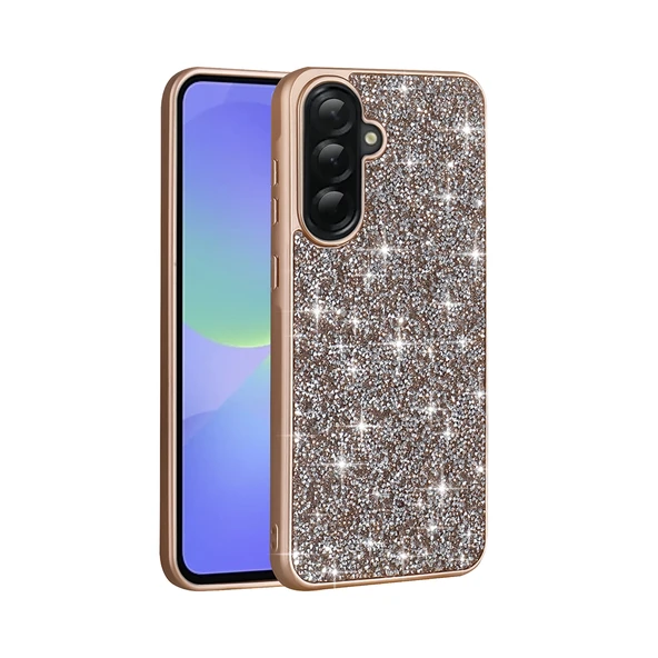Galaxy A36 Kılıf Parlak Taşlı Tasarım Zore Pırlanta Kapak ürün görseli 1