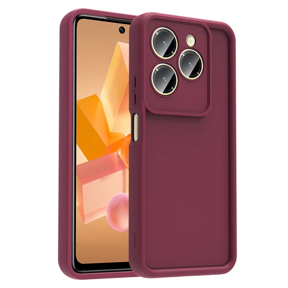 İnfinix Hot 40 Pro Kılıf Kamera Korumalı Zore Ananas Kapak ürün görseli 1