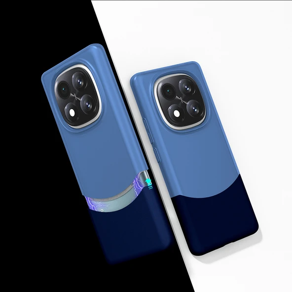 Xiaomi Redmi Note 14 Pro Plus Kılıf Mıknatıslı Zore Duble Kapak ürün görseli 1