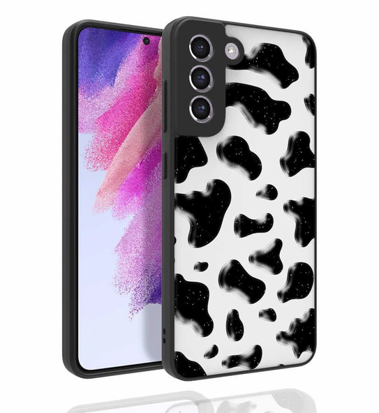 Galaxy S21 FE Kılıf Desenli Kamera Korumalı Parlak Zore Nora Kapak ürün görseli 1