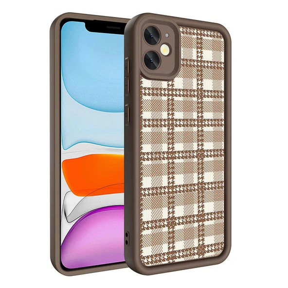 Apple iPhone 11 Kılıf Kamera Korumalı Baskılı Arka Yüzey Zore Klas Kapak ürün görseli 1