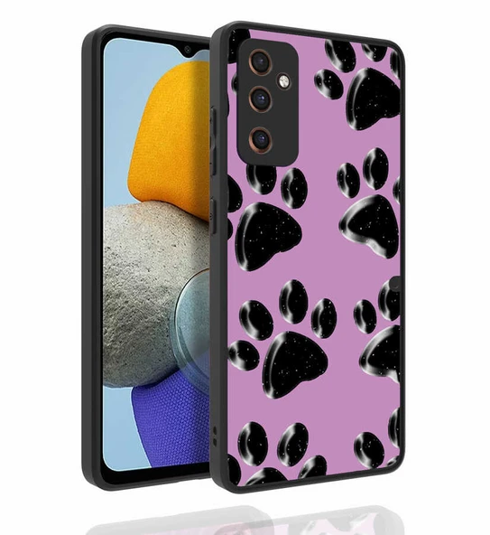 Galaxy M23 Kılıf Desenli Kamera Korumalı Parlak Zore Nora Kapak ürün görseli 1