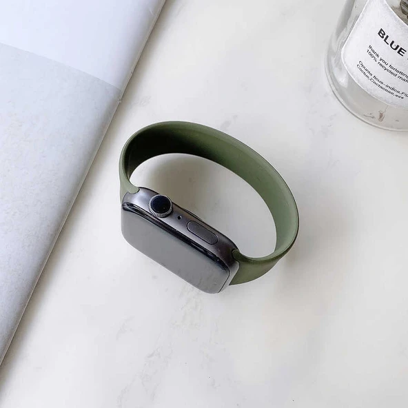 Apple Watch 42mm KRD-31 Solo Loop Small Kordon - Resim 9