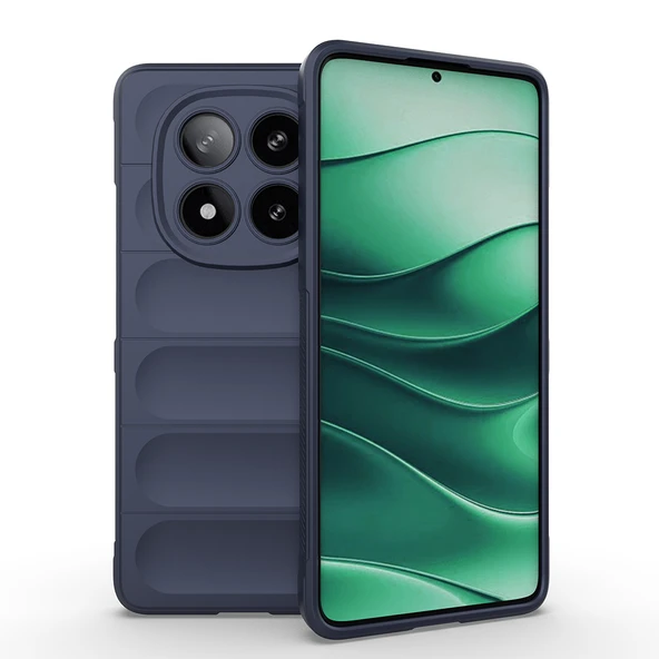 Xiaomi Redmi Note 14 Pro 5G Kılıf Esnek TPU Oyuklu Arka Yüzey Tasarımlı Zore Etnik Silikon Kapak ürün görseli 1