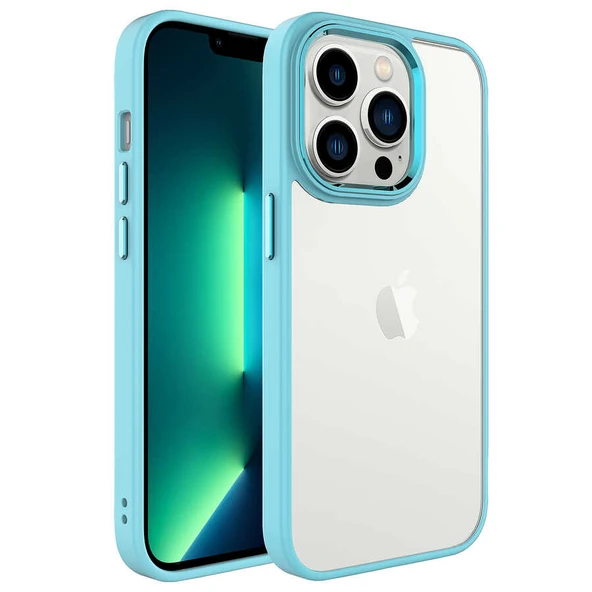 Apple iPhone 14 Pro Max Kılıf Zore Krom Kapak - Resim 9