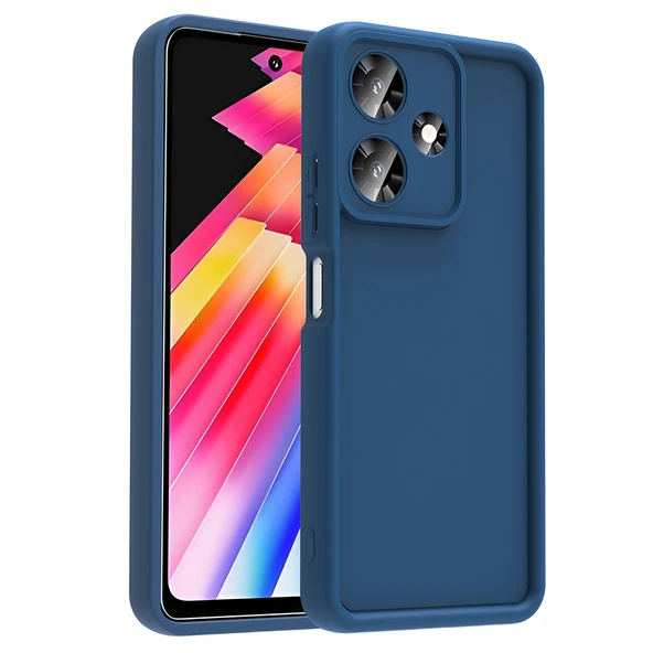 İnfinix Hot 30 Kılıf Kamera Korumalı Zore Ananas Kapak ürün görseli 1