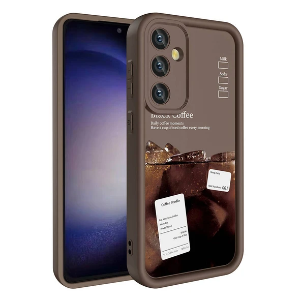 Galaxy S23 FE Kılıf Kamera Korumalı Baskılı Arka Yüzey Zore Klas Kapak ürün görseli 1