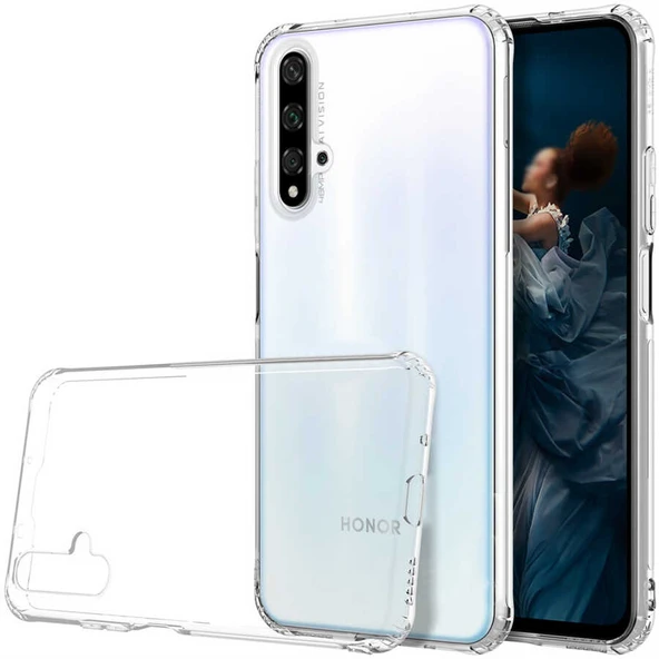 Huawei Nova 5T Kılıf Zore Nitro Anti Shock Silikon ürün görseli 1