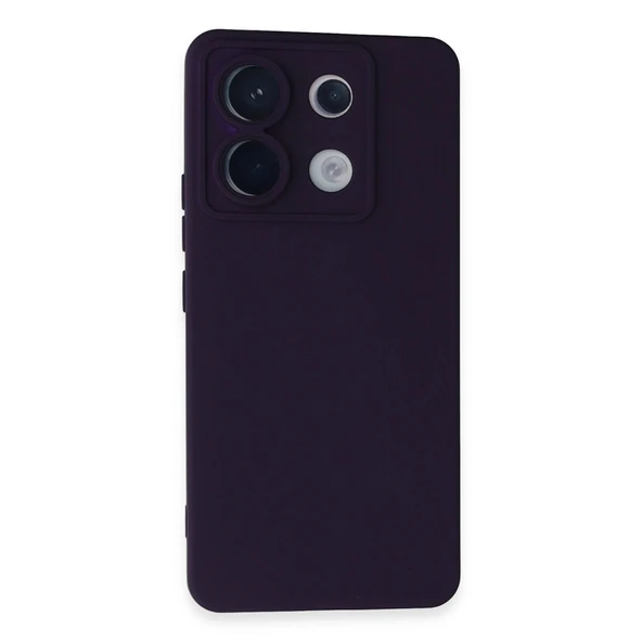 Xiaomi Redmi Note 13 Pro 5g Kılıf Nano İçi Kadife Silikon - Mor ürün görseli 1