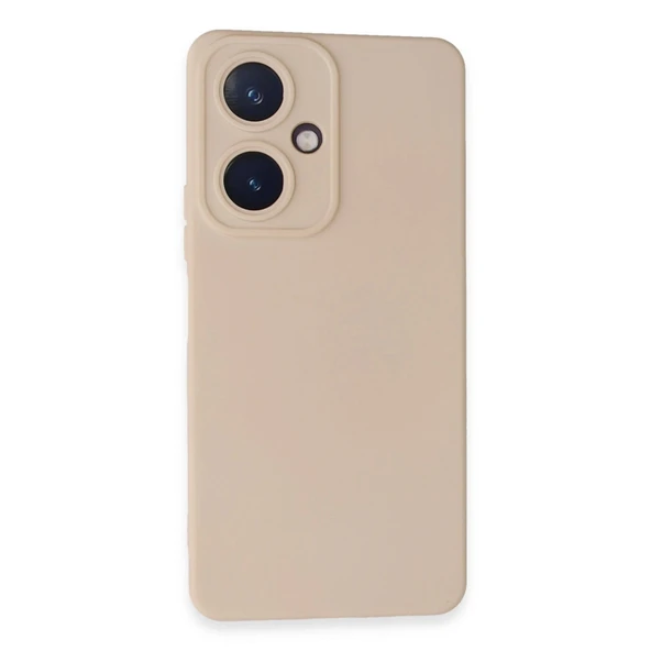 Vivo Y27 Kılıf Nano İçi Kadife Silikon - Pudra ürün görseli 1