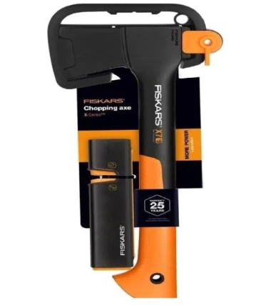 Fiskars XS X7 Parçalama Kamp Baltası Ve Bileme Aparatı ürün görseli 1