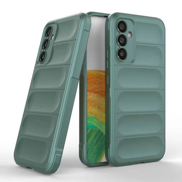 Galaxy A34 Kılıf Esnek TPU Oyuklu Arka Yüzey Tasarımlı Zore Etnik Silikon Kapak ürün görseli 1