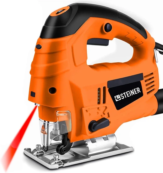 Steiner Alman 4600 W Lazerli Sjs Metal Şanzuman 6 Kademe Devirli Pandül Ayarlı Dekupaj Testere Makin ürün görseli 1