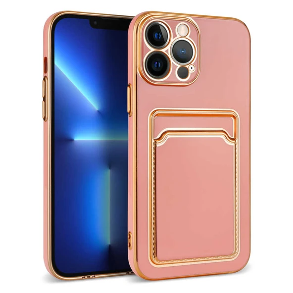 Apple iPhone 13 Pro Max Kılıf Zore Bark Kartlıklı Kapak ürün görseli 1