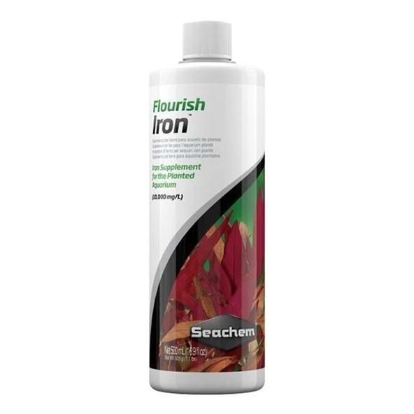 Seachem Flourish Iron 500 Ml - Bitki Gübresi ürün görseli 1