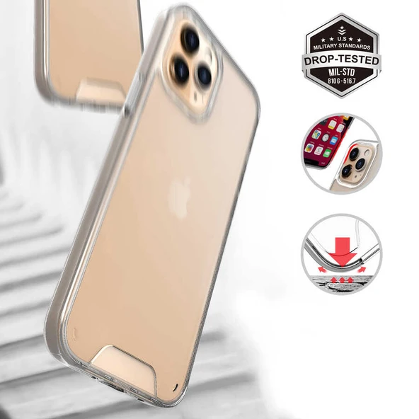 Apple iPhone 14 Pro Max Kılıf Zore Gard Silikon - Resim 5