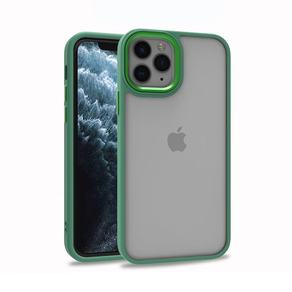 Apple iPhone 11 Pro Kılıf Zore Flora Kapak - Resim 7