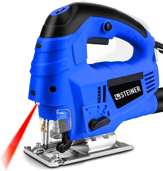 Steiner Alman 4600 W Lazerli Sjs Metal Şanzuman 6 Kademe Devirli Pandül Ayarlı Dekupaj Testere Makin ürün görseli 1