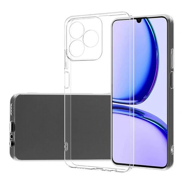 Realme Note 50 Kılıf Zore Süper Silikon Kapak ürün görseli 1
