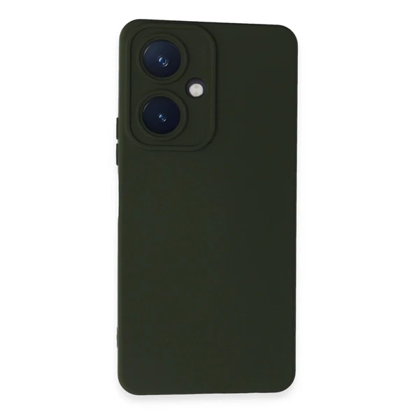 Vivo Y27 Kılıf Nano İçi Kadife Silikon - Koyu Yeşil ürün görseli 1