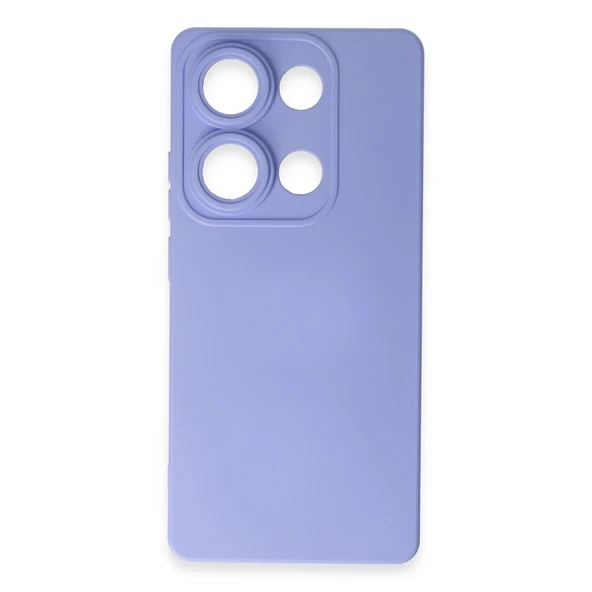 Xiaomi Redmi Note 13 Pro 4g Kılıf Nano İçi Kadife Silikon - Lila ürün görseli 1