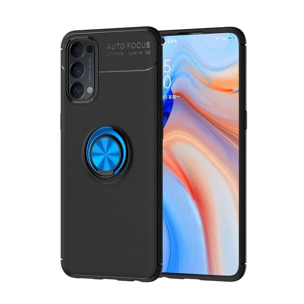 Oppo Reno 4 Kılıf Zore Ravel Silikon Kapak ürün görseli 1