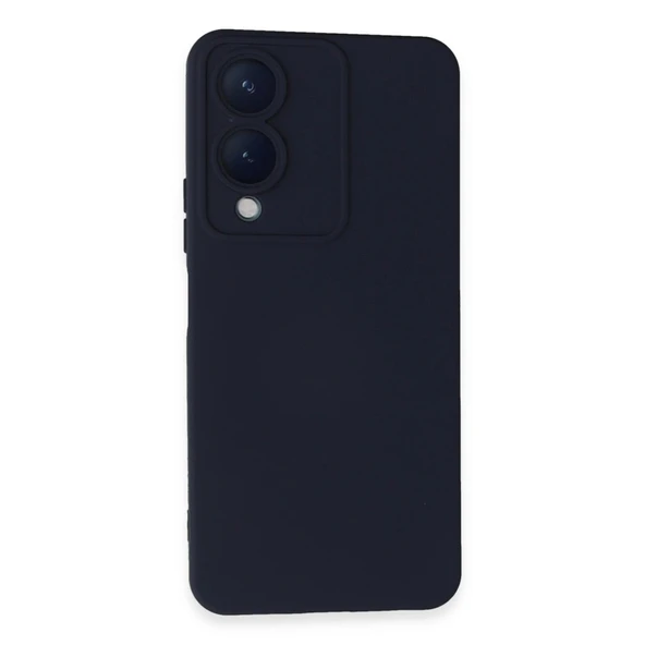 Vivo Y17s Kılıf Nano İçi Kadife Silikon - Lacivert ürün görseli 1