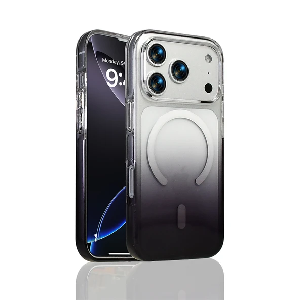 Apple iPhone 17 Pro Kılıf M-Safe Şarj Özellikli Zore Septik Silikon Kapak ürün görseli 1