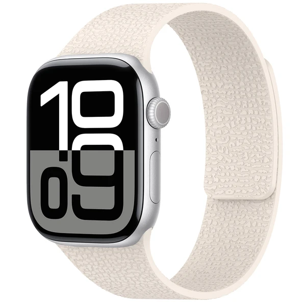 Apple Watch Ultra 49mm Zore KRD-136 Kabartma Desenli Silikon Kordon ürün görseli 1