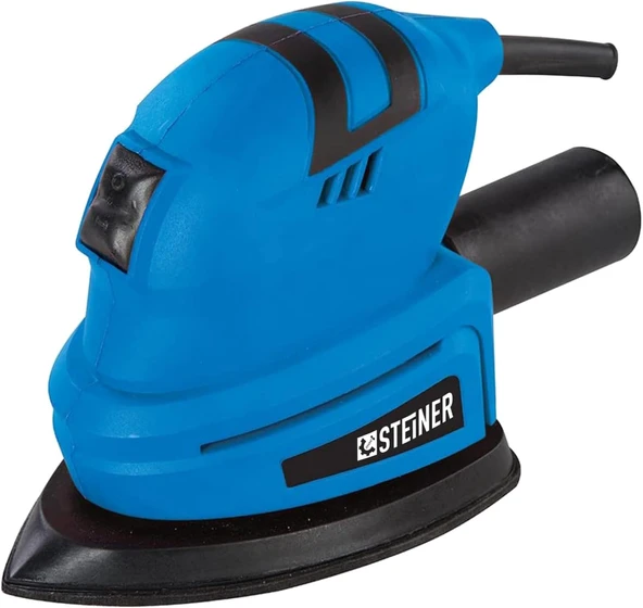 Steiner Alman 1200 Watt Professional Elektrikli Titreşimli Üçgen Zımpara Makinesi Kenar Köşe Avuç Zı ürün görseli 1