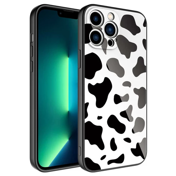 Apple iPhone 11 Pro Max Kılıf Kamera Korumalı Desenli Sert Silikon Zore Epoksi Kapak ürün görseli 1