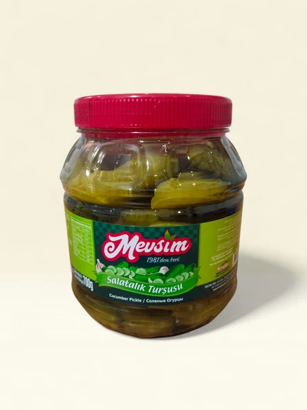 Mevsim Salatalık Turşusu Net 1350 gr./Süzme Ağırlık 700 gr ürün görseli 1