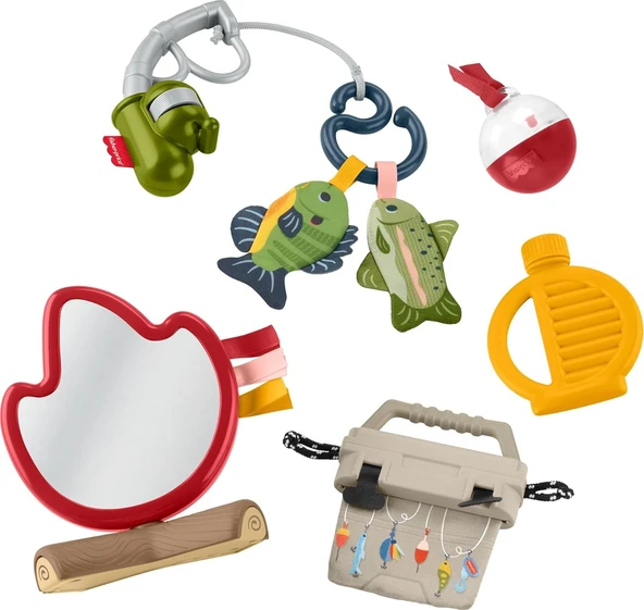Fisher-Price Bebek Oyuncakları, Keyifli Aktiviteler Hışırtılı Kamp Seti, Jly84 ürün görseli 1