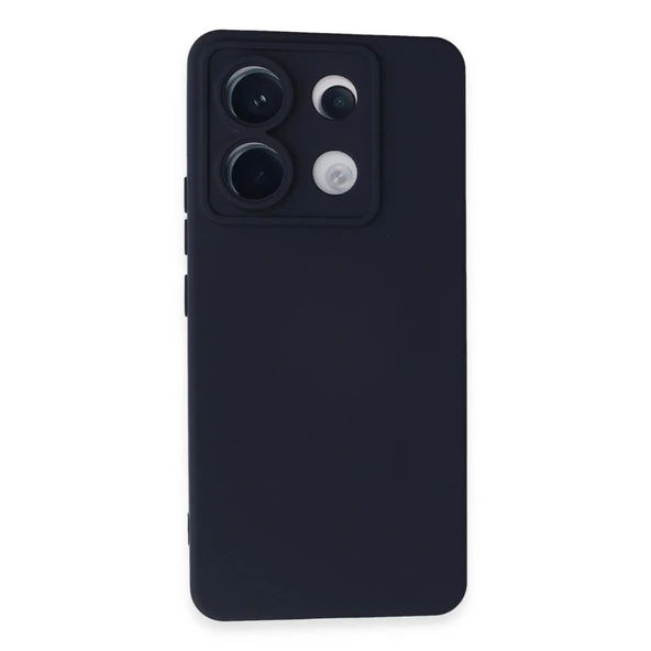 Xiaomi Redmi Note 13 Pro 5g Kılıf Nano İçi Kadife Silikon - Lacivert ürün görseli 1