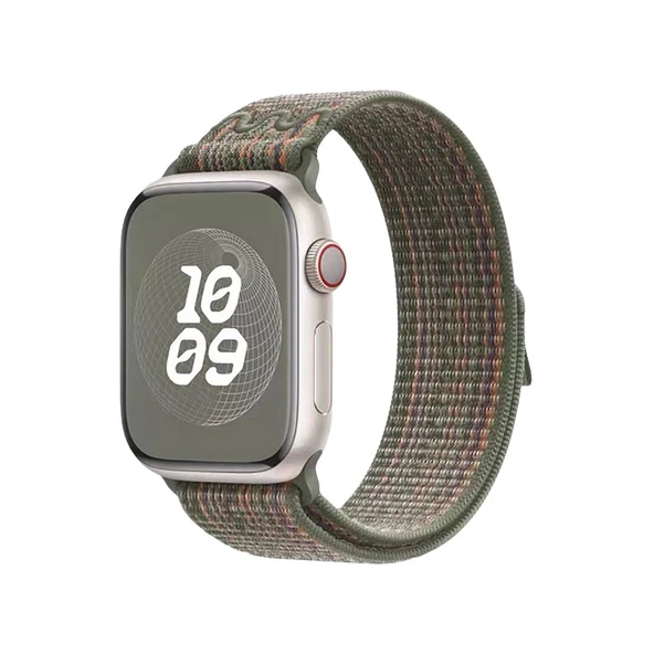Apple Watch 40mm KRD-91 Hasır Kordon Strap Kayış - Resim 2