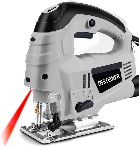 Steiner Alman 4600 W Lazerli Sjs Metal Şanzuman 6 Kademe Devirli Pandül Ayarlı Dekupaj Testere Makin ürün görseli 1