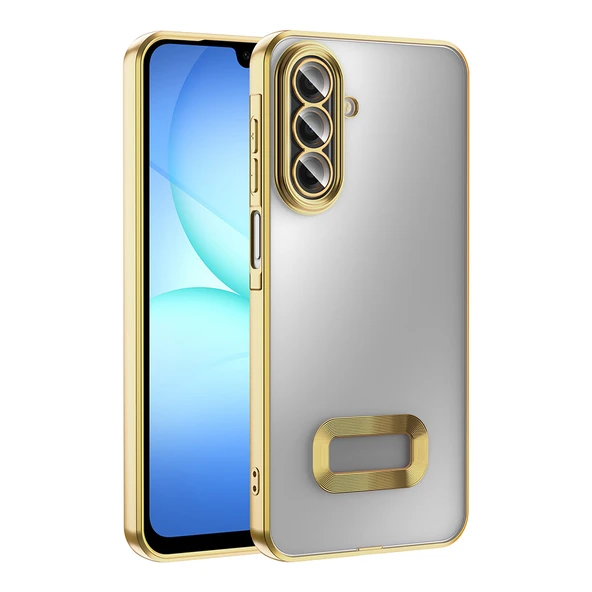 Galaxy A17 Kılıf Kamera Korumalı Logo Gösteren Zore Omega Kapak ürün görseli 1