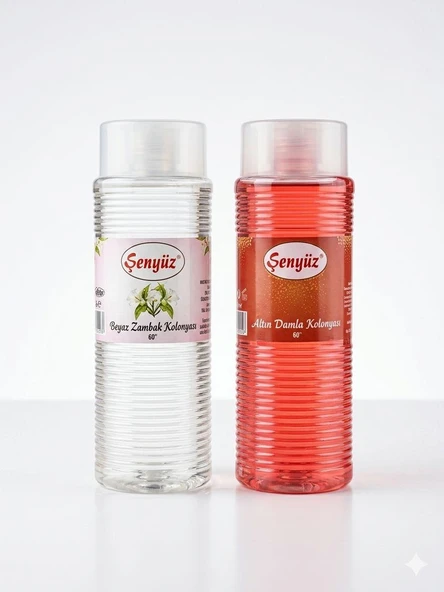 Şenyüz Beyaz Zambak ve Altın Damla Kolonyası 400 ml 2'li set ürün görseli 1