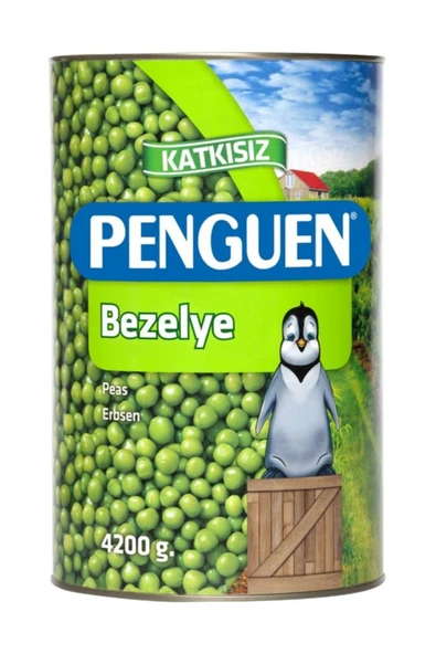 Penguen Bezelye Teneke 4200 Gr ürün görseli 1