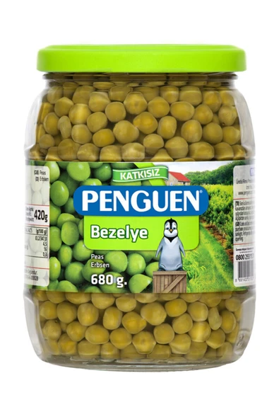 Penguen Bezelye Cam 680 gr ürün görseli 1