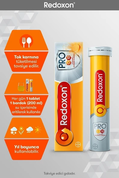 Redoxon Pro 15 Efervesan Tablet - Resim 5