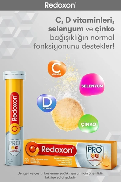 Redoxon Pro 15 Efervesan Tablet - Resim 3