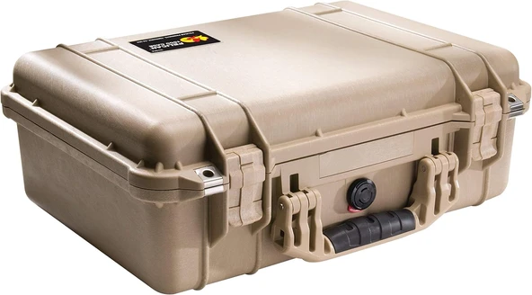 Pelican 1500 Köpüklü Fotoğraf Makinesi Kılıfı (Çöl Tanı) ürün görseli 1