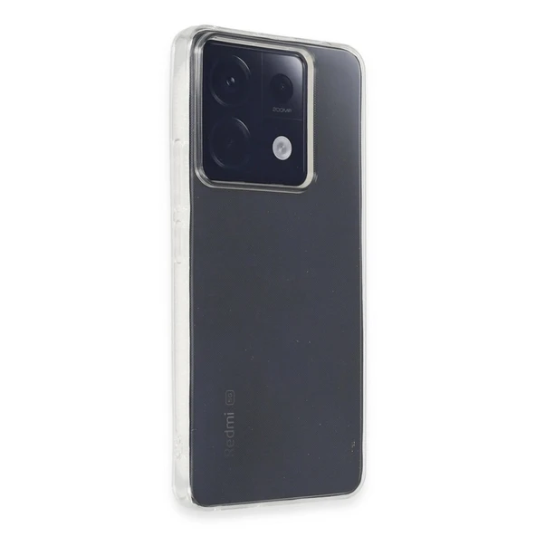 Xiaomi Poco X6 Kılıf Lüx Şeffaf Silikon ürün görseli 1