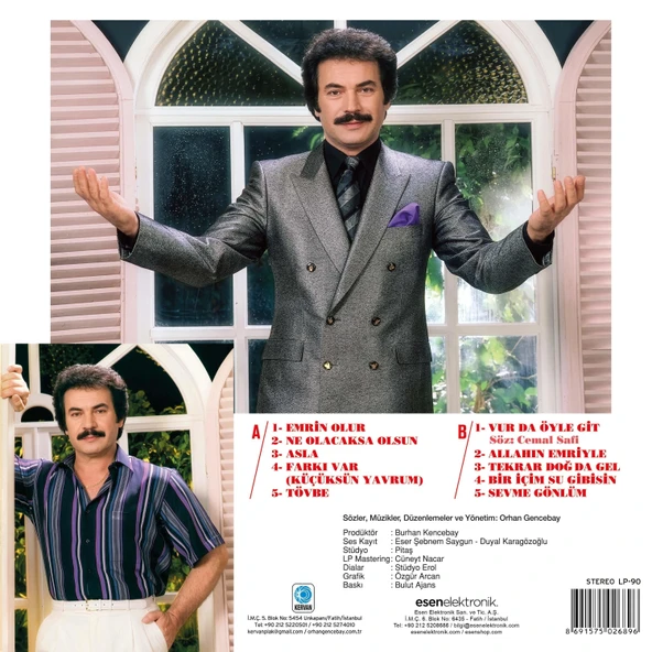 Orhan Gencebay Emrin Olur - Plak - Resim 2