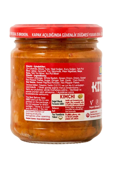 Burcu Kimchi Fermente Kore Turşusu 200 gr - Resim 3