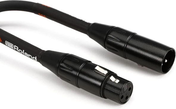 Roland Black Series Dayanıklı Xlr Mikrofon Kablosu, 1,5 M ürün görseli 1