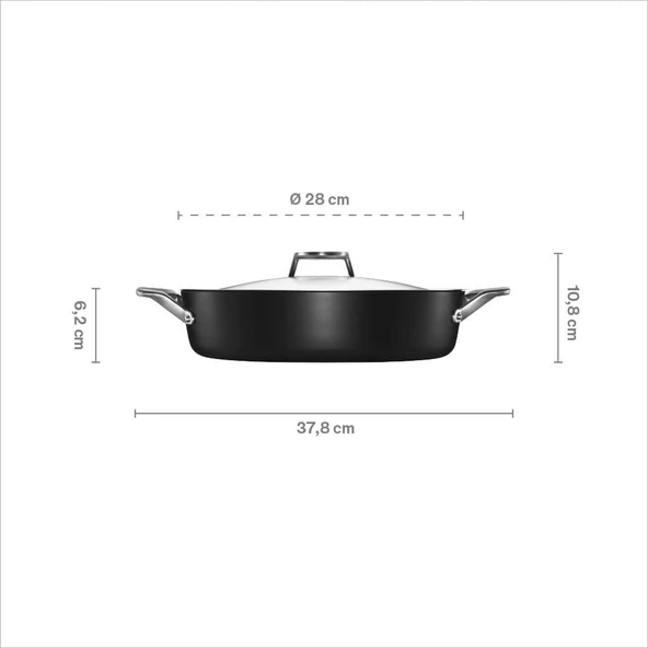 Fiskars Taiten Pilav Tenceresi 28 Cm - Resim 2