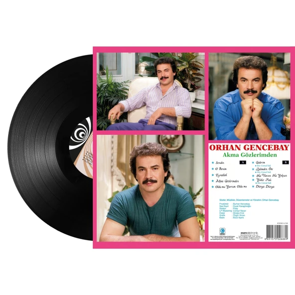 Orhan Gencebay Akma Gözlerimden - Plak - Resim 4